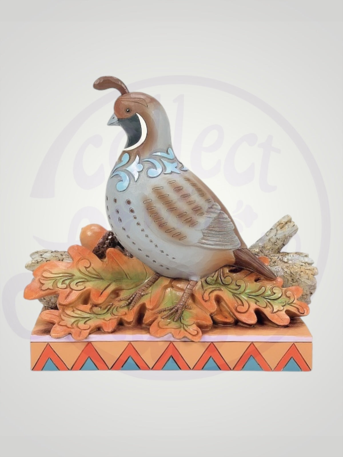Jim Shore Heartwood Creek - Shades of Fall Quail Harvest Figurine